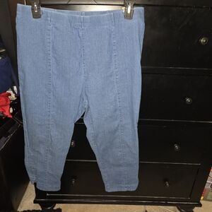 Blue Women's Capris